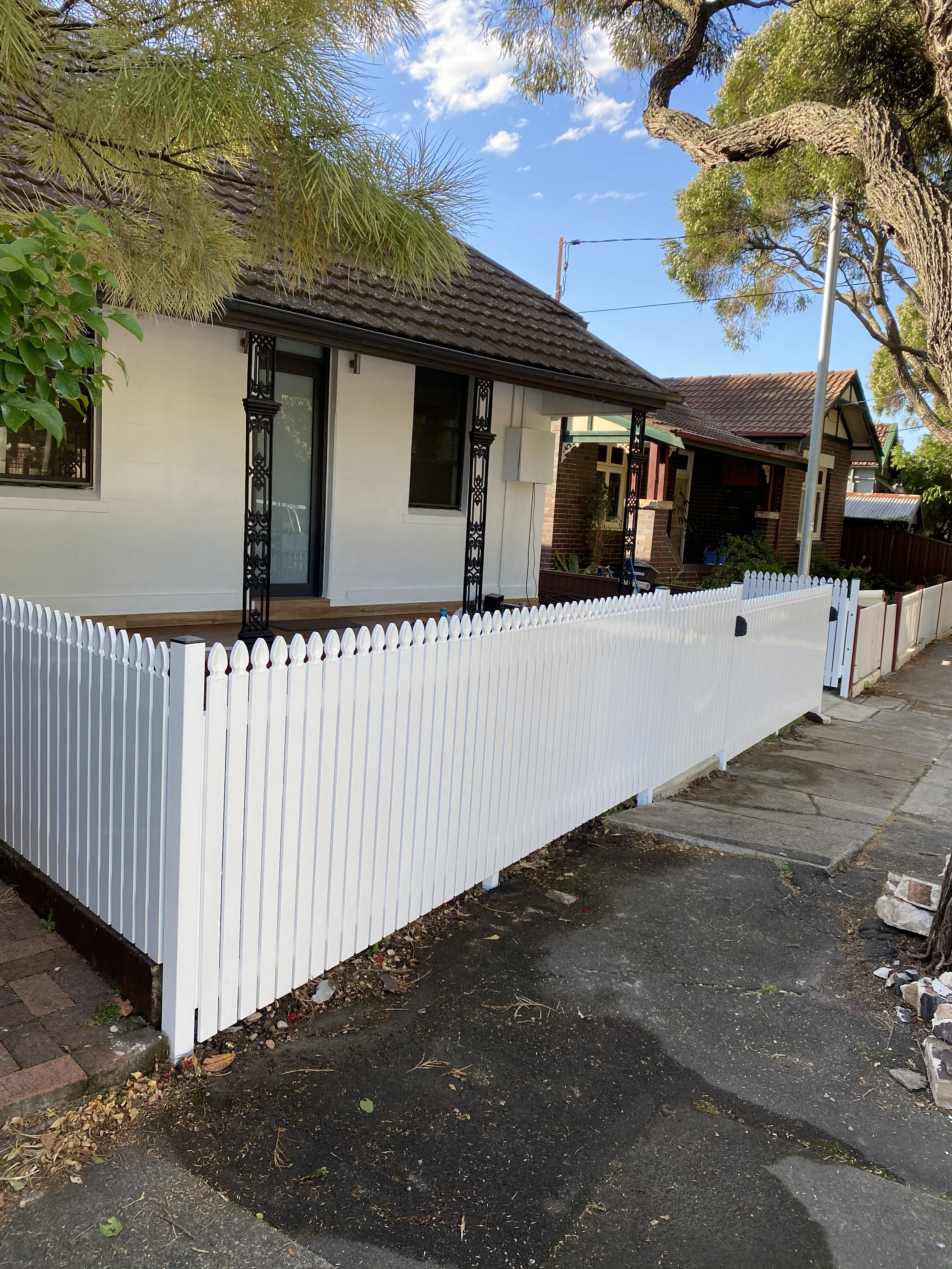 Fencing project photo